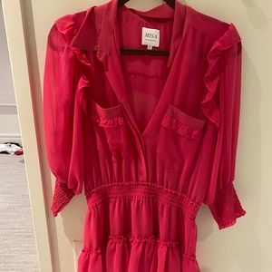 Miss Los Angelos Pink dress